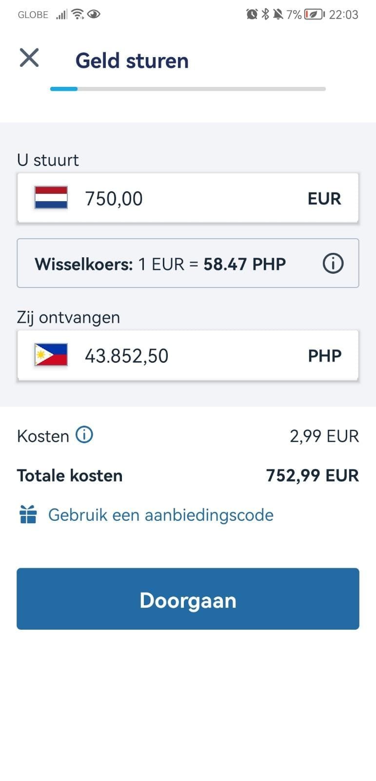 Bespaar geld met Remitly