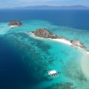 drone shot linacapan eiland